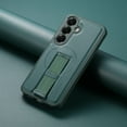 thumbnail image 3 of Allytechgroup for Samsung Galaxy S25 Plus/S25+ Case with Wristband [Compatible with MagSafe] [Military Grade Drop Protection] Magnetic Slim PU Leather Shell Soft TPU Back Shockproof Phone Case, Green, 3 of 11