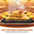 thumbnail image 3 of Juego de cestas para freidora de aire DEGOVIN 15,8 × 11 y 13 × 9,7 con pergamino, 3 of 8