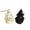 A001- Style A, variant on Light Up Halloween Decorations, 12 Pcs Resin Halloween Skull Face Hanging Lanterns, Led Electronic Tea Light Candle Decor Set, Spooky Skull Tree Shaped Hanging Halloween