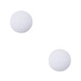 thumbnail image 1 of Bearachild Cerradura de la puerta Almohadilla protectora Engrosamiento Autoadhesivo Después de la forma de golf Almohadillas de pared de silicona Blanco 2piezas, 1 of 6