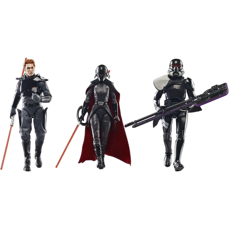 スターウォーズ ブラックシリーズ 3パック セカンドシスター / カル/パージ Star Wars Black Series Second Sister, Cal Kestis & Purge Trooper