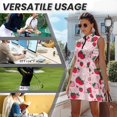 thumbnail image 6 of Yuyamidu Strawberry Daisy Womens Golf Dress with Shorts Pockets Butterfly Sleeveless Tennis Dress for Women A Line Golf Athletic Workout Exercise Dresses with 2 Pockets,Size XL, 6 of 7