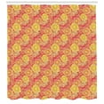 thumbnail image 3 of Ambesonne Pale Pink Shower Curtain, Romantic Roses Garden, 69"Wx84"L, Yellow Coral Pink, 3 of 3