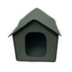 Flmtop Pet House Villa Imperméable Chat Petit Chenil Abri pour Chien Pliable pour Extérieur Gris – image 8 sur 9