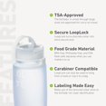 thumbnail image 4 of Botellas de viaje humangear GoToob+, silicona recargable, 53 ml, paquete de 3, 4 of 6