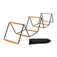 thumbnail image 1 of Agility Ladder Stairs Football Footwork Ladder for Rugby Volleyball Home Gym Orange, 1 of 8