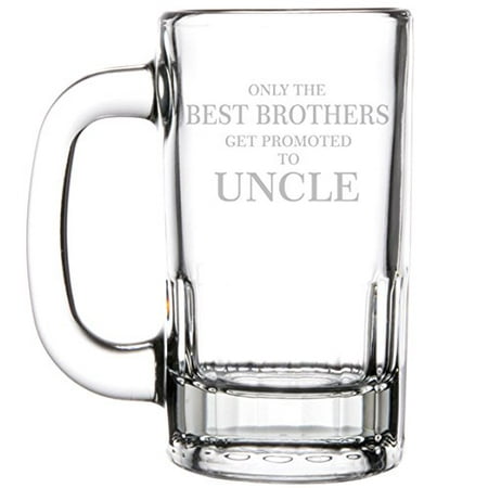 12oz Beer Mug Stein Glass The Best Brothers Get Promoted To (Best Lamb Curry Rick Stein)