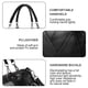 thumbnail image 3 of Bolso de hombro femenino de PU de gran capacidad, bolso de mano para viajar al trabajo, bolso de mensajero sencillo, 3 of 5