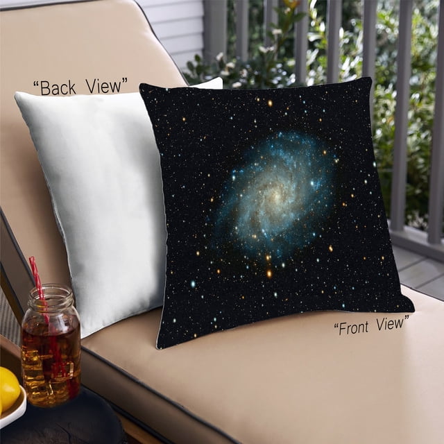 Ahgly Company Cosmos Space Coussin Extérieur, 18 Pouces par 18 Pouces
