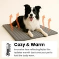 thumbnail image 5 of Cozy Self-Heating Pet Pad, Self-Warming Pet Mat for Dogs & Cats, Lightweight Portable Winter Warm Sleeping Pad for Indoor Pets (White, X-Large:up to 90 lbs), 5 of 7