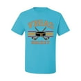 thumbnail image 2 of Wild Bobby City of Vegas Hockey Fantasy Fan Sports Men's T-Shirt, Light Turquoise, Medium, 2 of 5