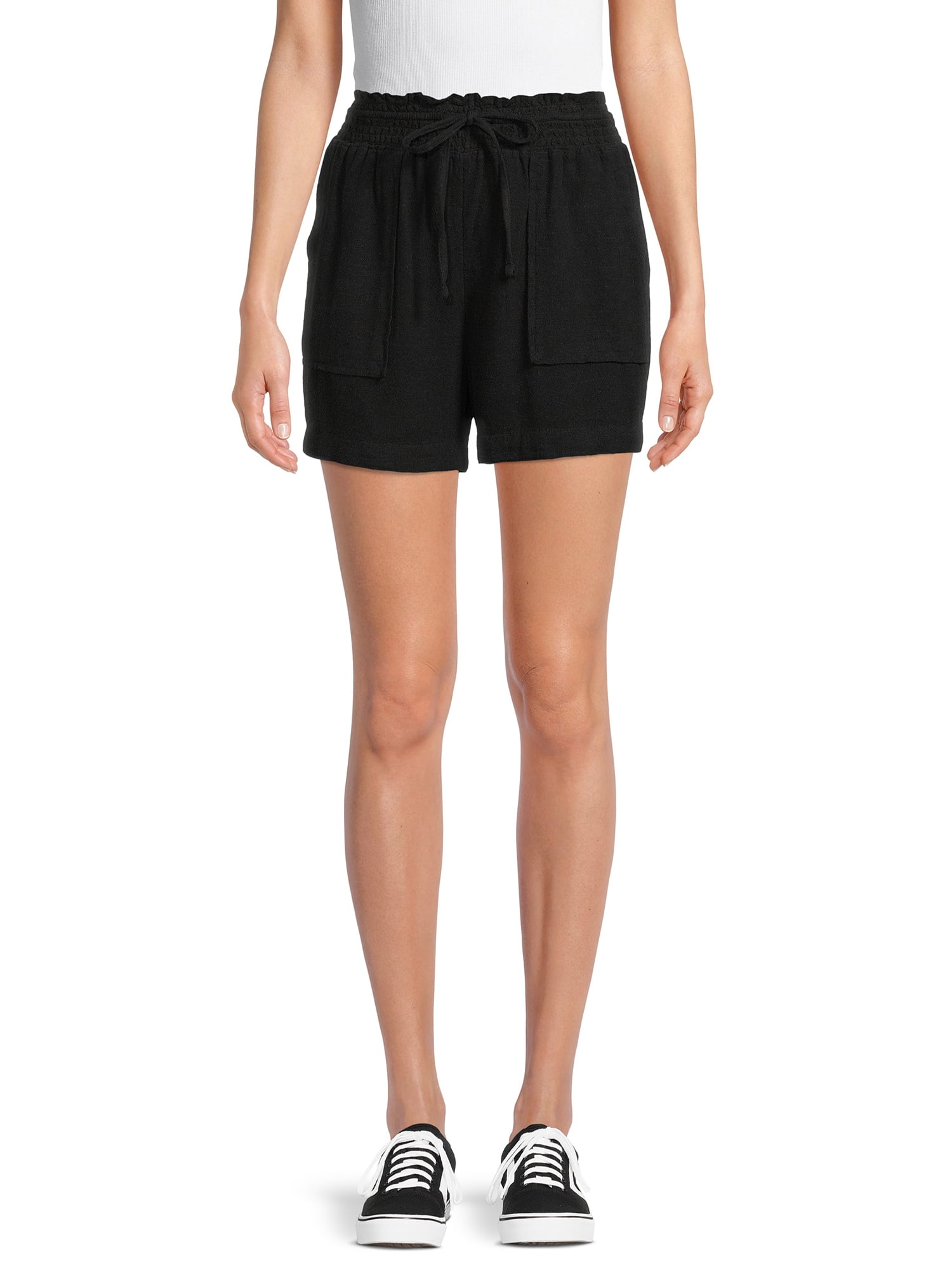 Time and Tru Women's Linen Shorts