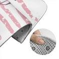 thumbnail image 5 of Yiaed Flamingo Print Bathroom Mat Set 2 Pieces Mat Anti-Skid Pad Ultra Soft and Absorbent Bathroom Bath Mat Contour Bath Rugs for Toilet Base, 5 of 6