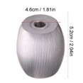 thumbnail image 1 of Ruedas de Alimentació de la Máquina de Pelado, Rueda de Piedra de Afilado en Forma de Huevo de Acero Universal para una una mácina de Pelado 801, 1 of 7