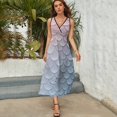 thumbnail image 4 of Mermaid Fish Scales Sleeveless Dress Female Clothing Dress Women Summer 2025 Dress, 4 of 6