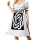 thumbnail image 1 of Vestido de manga corta Chat GPT vestidos de noche vestidos de noche de lujo vestido de noche para damas damas, 1 of 8