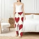 thumbnail image 4 of Balery Love Pantalones de pijama para mujer, pijamas ultraligeros, pantalones de estar por casa-Large, 4 of 6