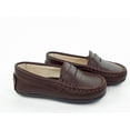 thumbnail image 4 of Boys/Toddler Shoes Boys Moccasins Classic Style Brown Napa Leather, 4 of 6
