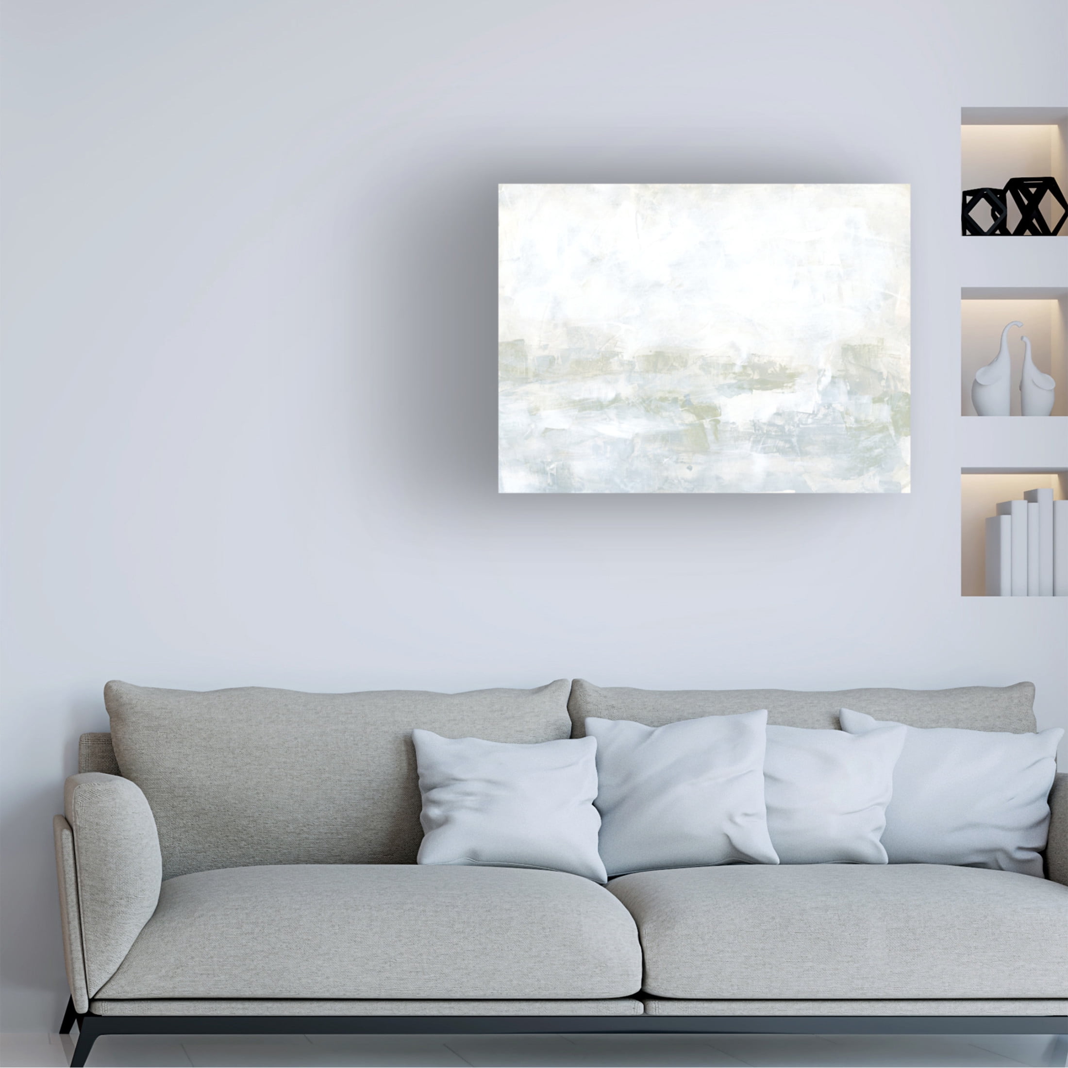 Trademark Fine Art June Erica Vess Silent Sound II Canvas Wall Art