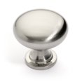 thumbnail image 2 of Dynasty Hardware FH-2032-SN-50PK Classic Cabinet Knob Satin Nickel, 50 Pack, 2 of 4
