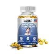 TAOTERS Liposomal Glutathione Supplement Capsules - Immune Health Support, Liver Support, Skin Support