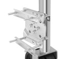 thumbnail image 5 of 6-inch Dual Wheels Trailer Jack, 1500 lbs, for RV, Boat, Trailer and More, Sliver, 5 of 9