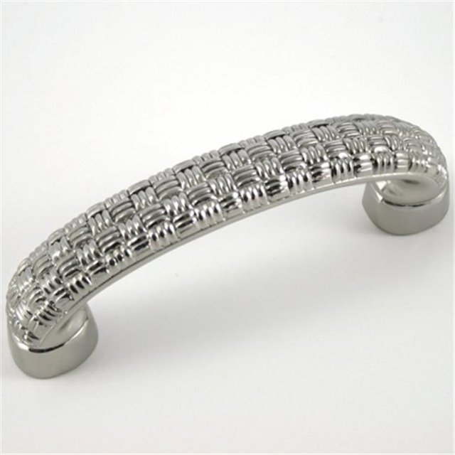 Strategic Brands 14614 3 in. Polished Nickel Rattan Pull
