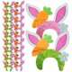 thumbnail image 2 of 20pcs Cartoon Rabbit Balloon Headband Bunny Balloon Hair Hoops Easter Balloon Decor, 2 of 2