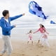 thumbnail image 5 of Cometa 3D Creativa Cometas De Playa De Delfín Azul Grande Con Regalo De Parafoil Suave Sin Marco Enorme Para La Familia De Los Niños Yuarrent OD016721-02, 5 of 6