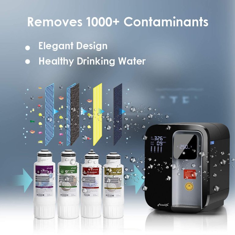 Frizzlife WA99 Reverse Osmosis Water Filtration Tankless System www.ugel01ep.gob.pe