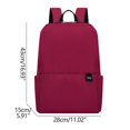 thumbnail image 2 of EIGTHTAIL Outdoor Adult Solid Color Small Backpack Men And Women Style Schoolbag Lightweight Schoolbag Sports, 2 of 2