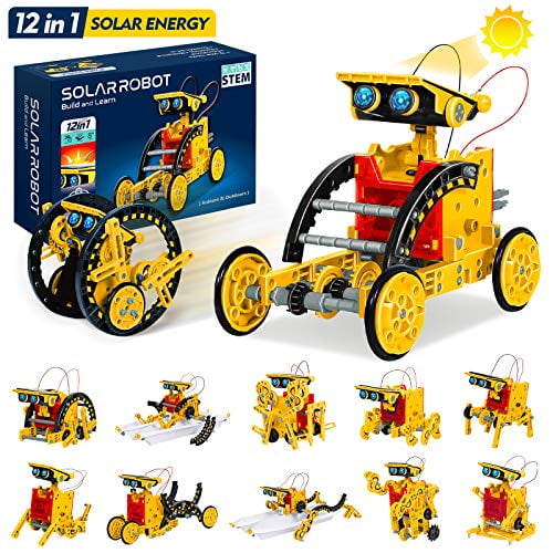 STEM Toys 12in1 Solar Robot Toys, Education Science Robotics Kits