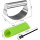 thumbnail image 2 of Stainless Steel Garlic Press, Heilwiy Meat Tenderizer, Heilwiy Manual Garlic Press, Heilwiy Ginger Garli Gift, 2 of 5