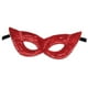 thumbnail image 3 of Máscara de mascarada de Mardi Gras, disfraces de cosplay, máscara de fiesta de lentejuelas, máscara de media cubierta para los ojos Rojo, 3 of 9