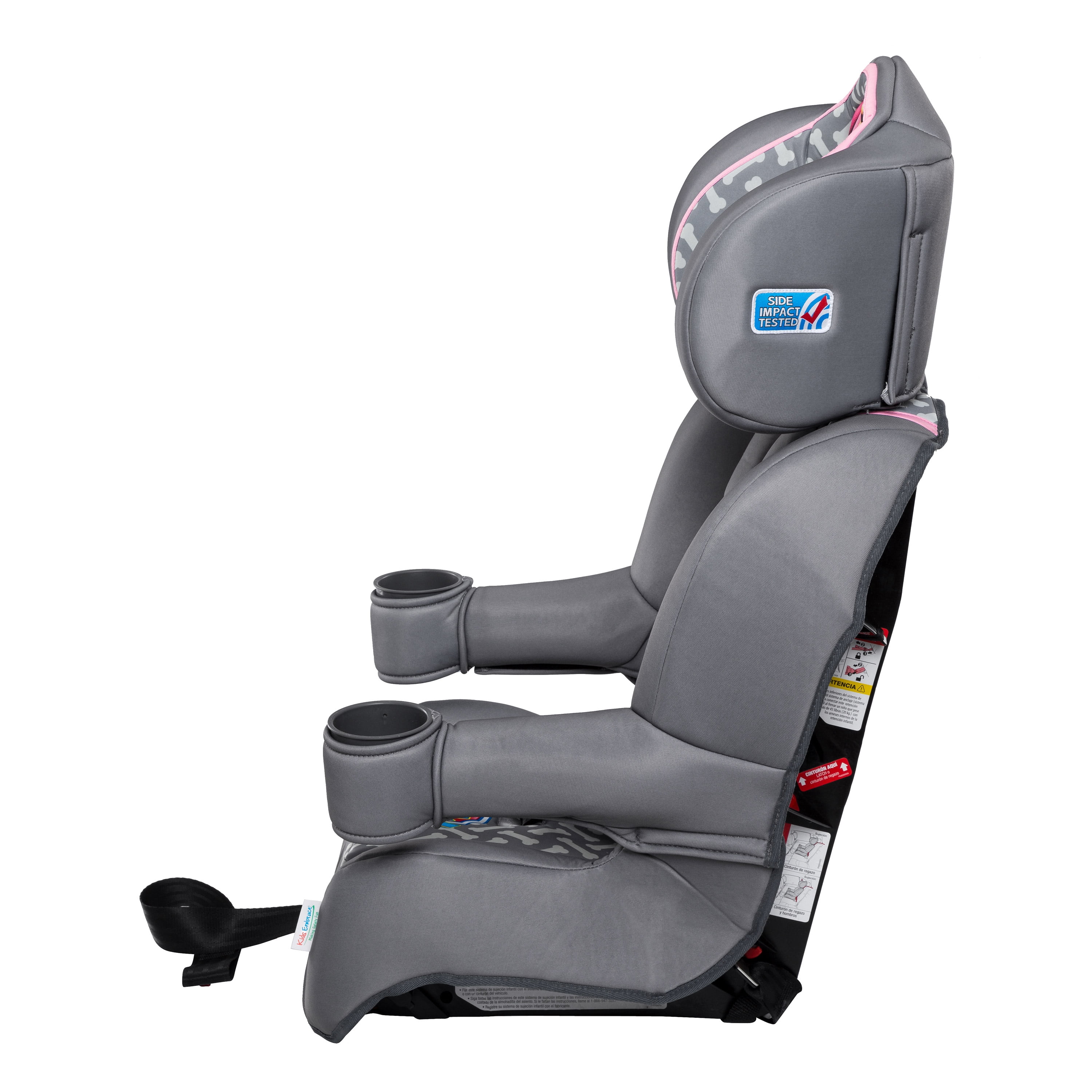 KidsEmbrace Skye Paw Patrol 2-in-1 Combination Harness to Booster Car Seat, Forward-Facing Harness, Booster, Multi-Position Headrest, Toddler