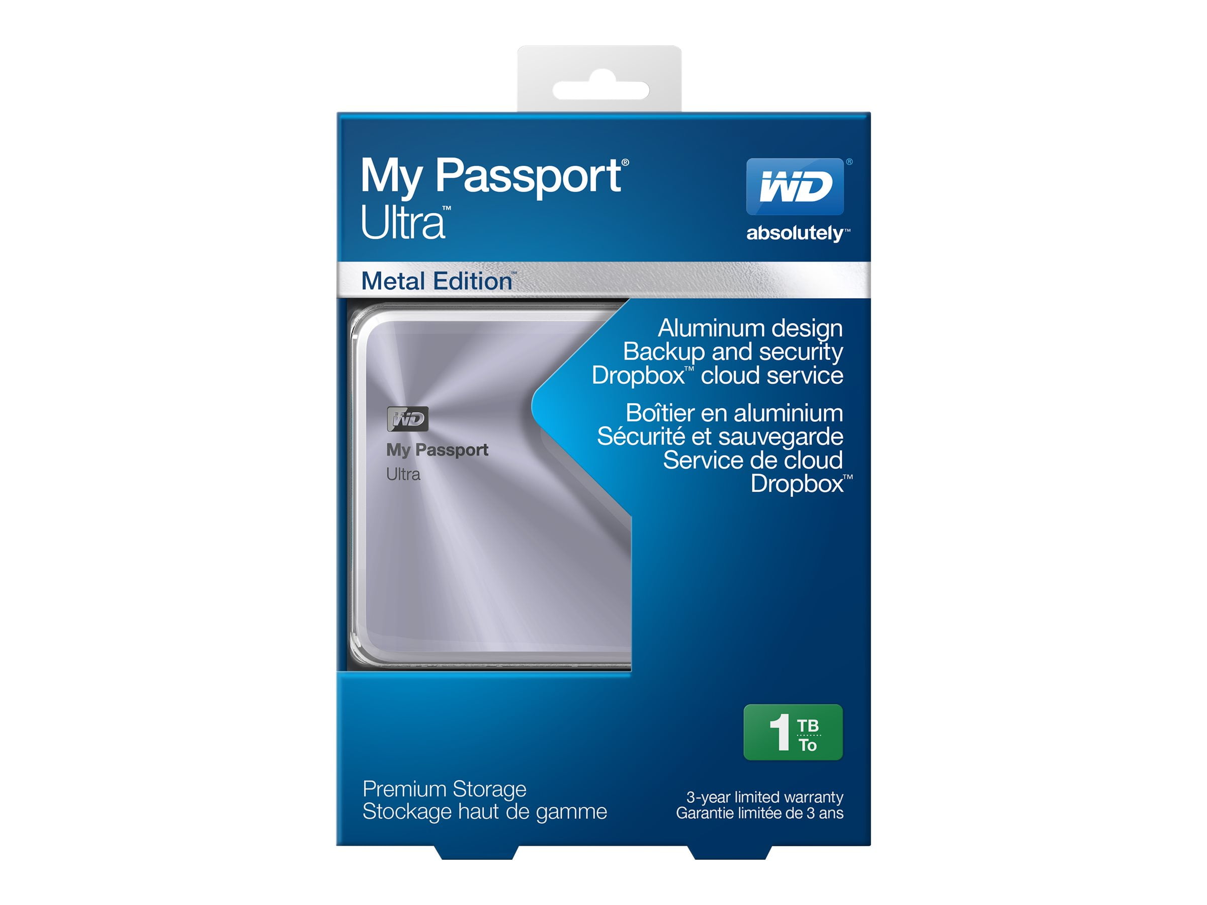 WD 1TB METAL HDD - FRENCH