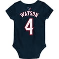 thumbnail image 3 of Infant Deshaun Watson Navy Houston Texans Mainliner Name & Number Bodysuit, 3 of 3