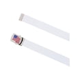 thumbnail image 2 of CTM Cotton Adjustable Belt with U.S.A. Flag Buckle, 2 of 4