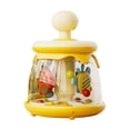 thumbnail image 1 of Press Carousel Toy Actividad sensorial de juguete Coordinación de la mano del ojo Aprendizaje juguete educativo para niños 0-1 años amarillo, 1 of 8