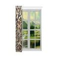 thumbnail image 3 of MKHERT Striped Leopard Blackout Window Curtain Drapes Bedroom Living Room Kitchen Curtains 52x84 inch, 3 of 3