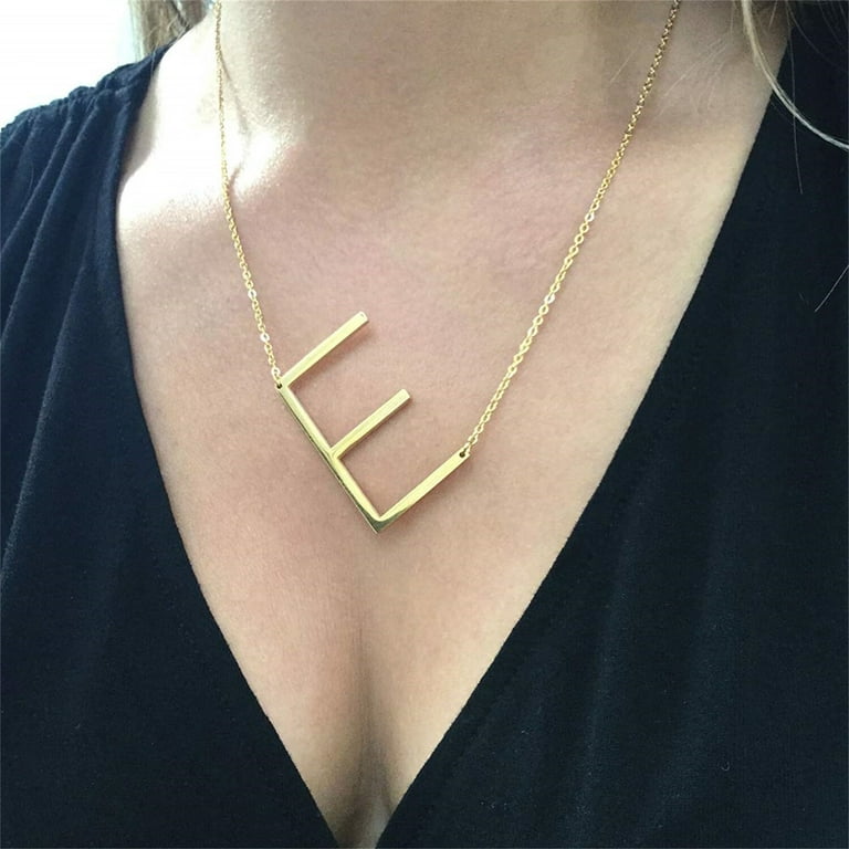 Crooked letter necklace discount