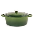 thumbnail image 3 of BergHOFF Neo 4pc Cast Iron Cookware Set, 5qt. & 8qt., Green, 3 of 9