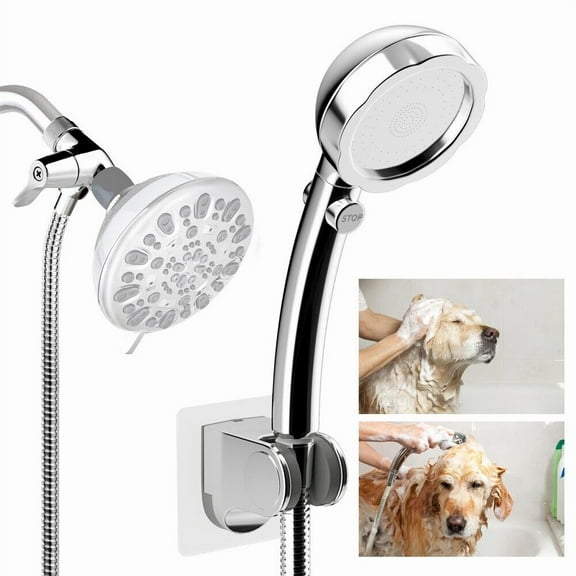 Shower Sprayer Attachment Set for Pet Bathing and Dog Handheld Shower Head