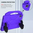 thumbnail image 5 of Dteck for Samsung Galaxy Tab S9 Case, Kids EVA Stand Handle Protective Cover for Samsung S9/S8/S7 Tablet,Purple, 5 of 6