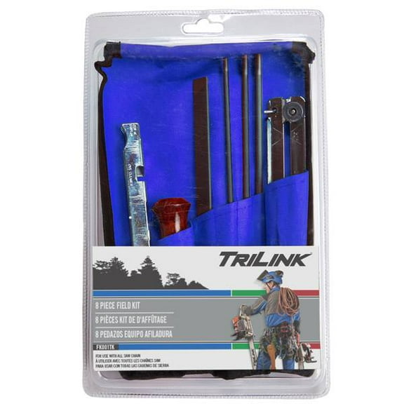 TriLink 8 Piece Saw Chain Field Sharpening Kit