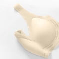 thumbnail image 5 of mihongmao Front Closure Bras for Women Plus Size Sports Bras Women's Solid Color No Steel Ring Push Up Breathable Underwear Daily Bra Gold XL, 5 of 7