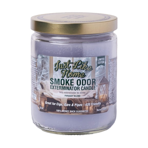 Smoke Odor Exterminator (JUST LIKE HOME, 1 13oz Jar Candles, 1, 13 oz, 13 Ounce