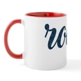 thumbnail image 2 of CafePress - Rouge Pattern - 11 oz Ceramic Mug - Novelty Coffee Tea Cup, 2 of 6