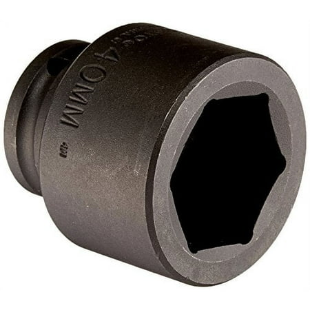

Proto Torqueplus Metric Impact Socket 3/4 Drive 40 mm 6 Pts EA (577-07540M)
