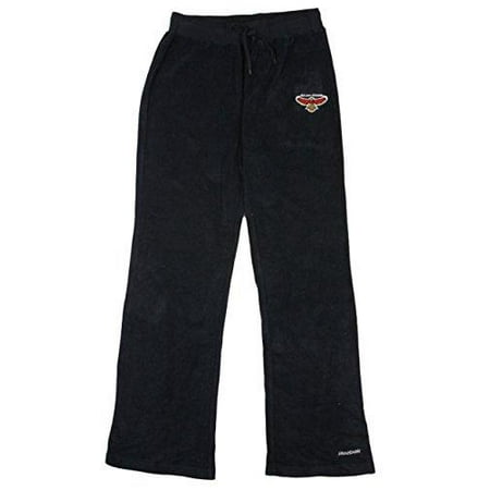 Atlanta Athletic Club - Reebok NBA Womens Atlanta Hawks Terry Cloth Athletic Sweatpants, Black